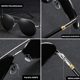 Óculos de Sol Inteligente com Lentes Polarizado Tech Vision V2