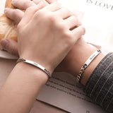 Pulseira Gravada + Caixa Personalizada