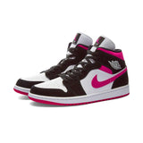 BOTA AIR JORDAN 1 HIGH Preto-Rosa