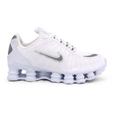TÊNIS NIKE SHOX 12 MOLAS TODO BRANCO BRANCO