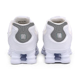 TÊNIS NIKE SHOX 12 MOLAS TODO BRANCO BRANCO